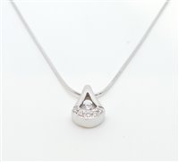 Pendente Recarlo Donna in Oro Diamante 0.05 Ct ZB 051 - ZB 051